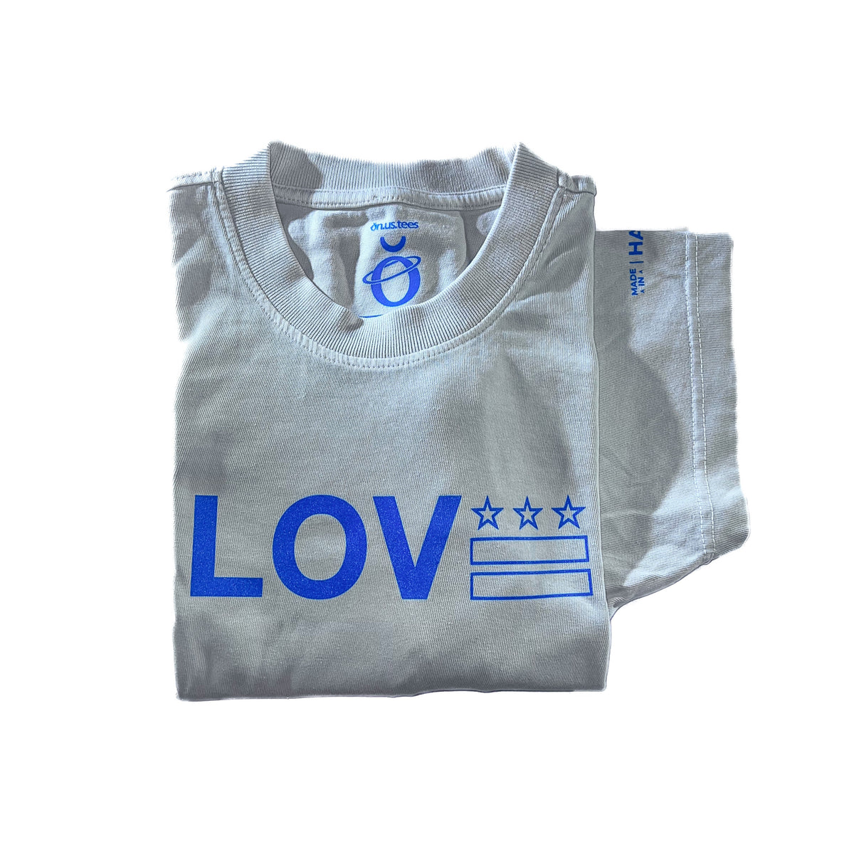 "Love DC" (Heavy Blueberry Summer) Heavyweight Box Tee