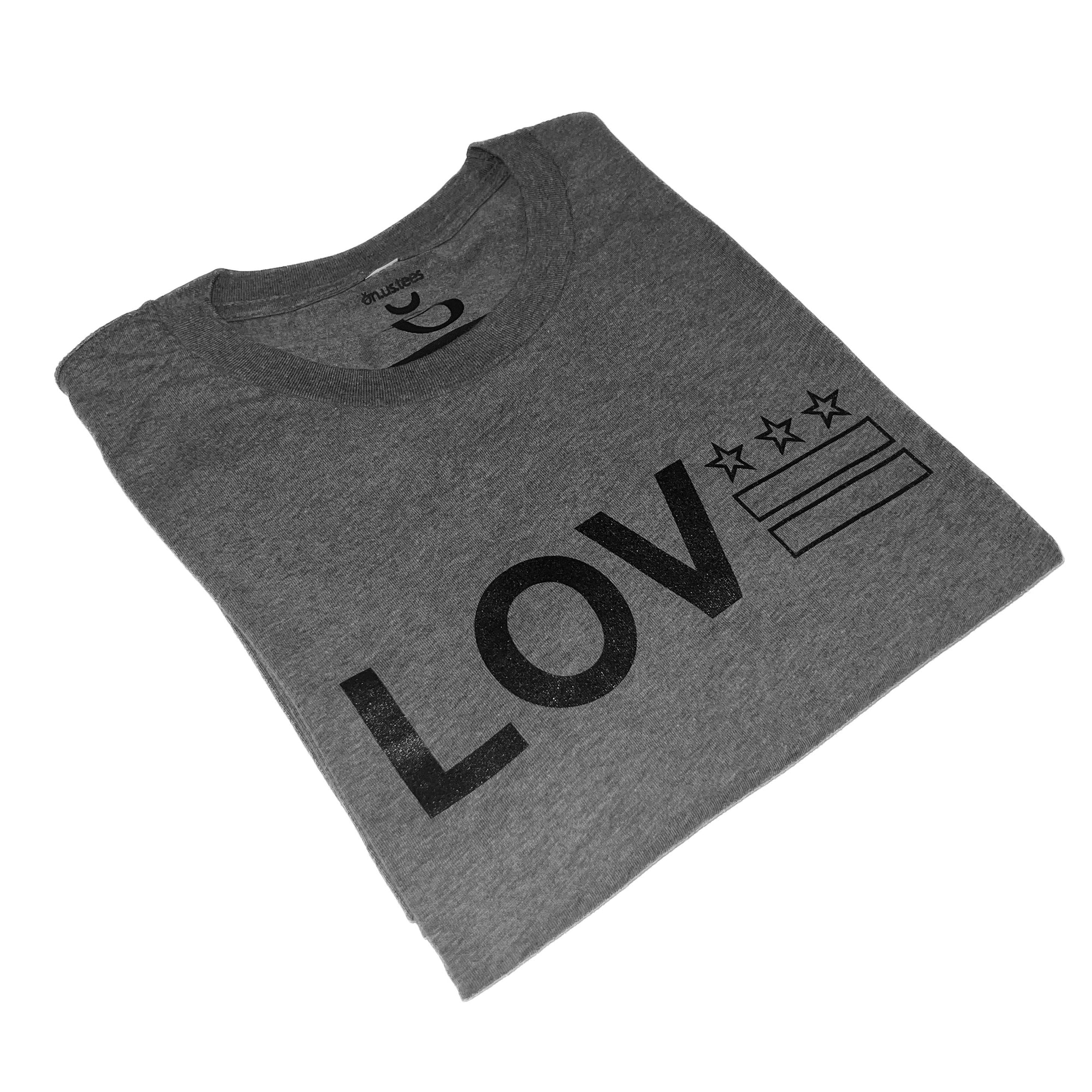 "Love DC" (The 'Slim Grey' Edition) Tee
