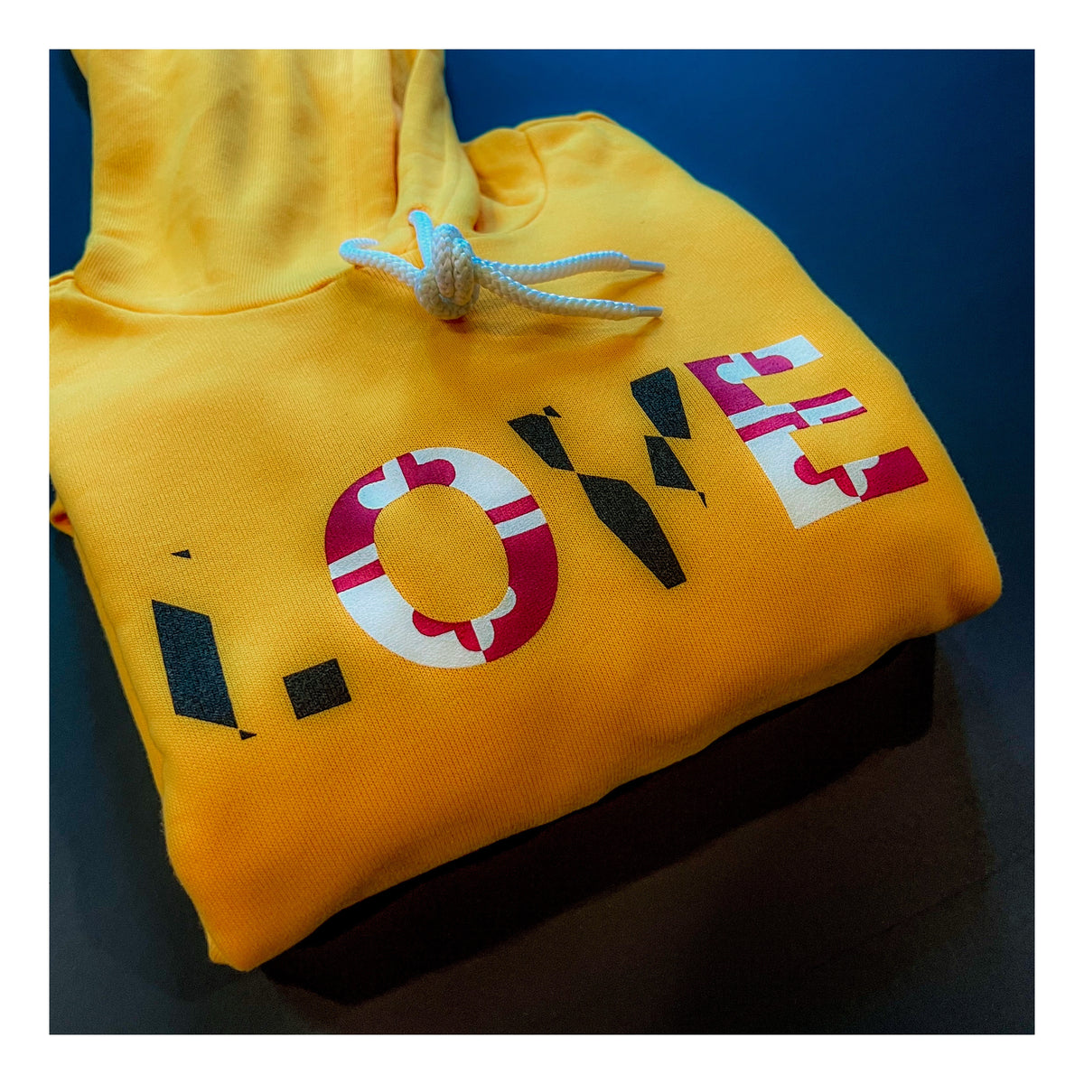 &quot;Love Maryland&quot; (Premium Gold Edition) Hoodie