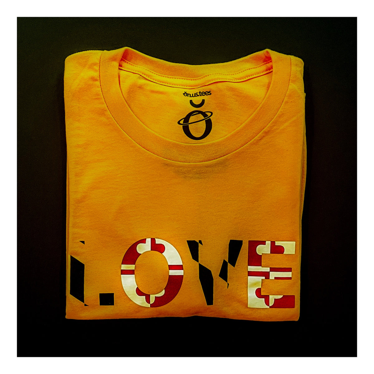 &quot;Love Maryland&quot; (Premium Gold Edition) Tee