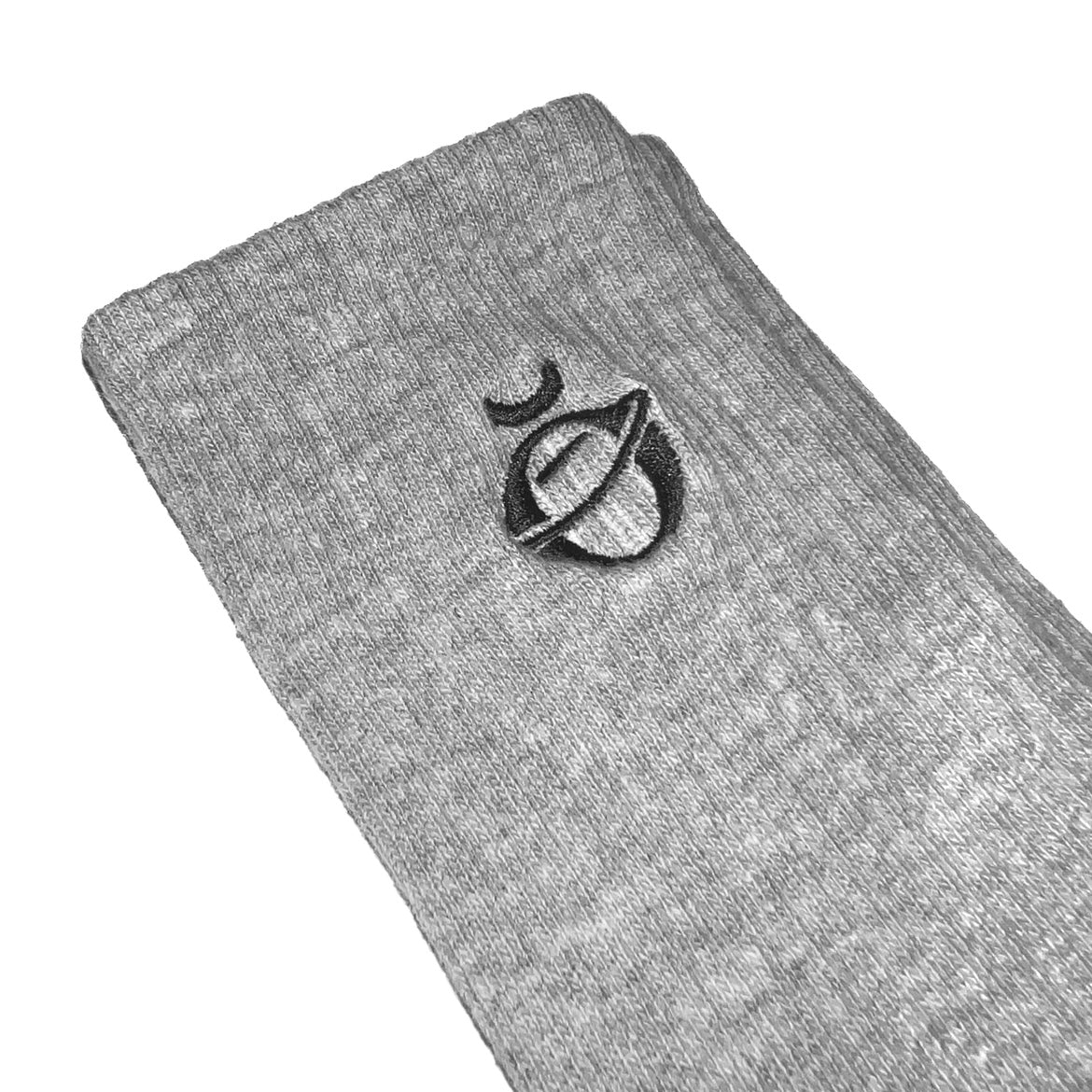 The "Hönest Ö" (The 'Slim Grey' Edition) Embroidered Socks