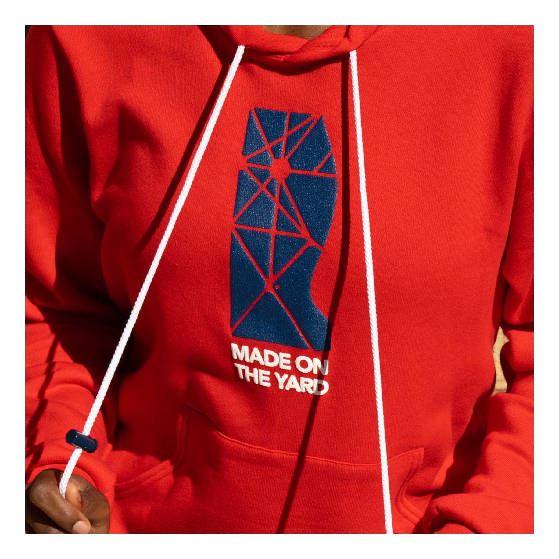 "Made On The Yard" - Homecoming Red #MOTY1867 - Hoodie